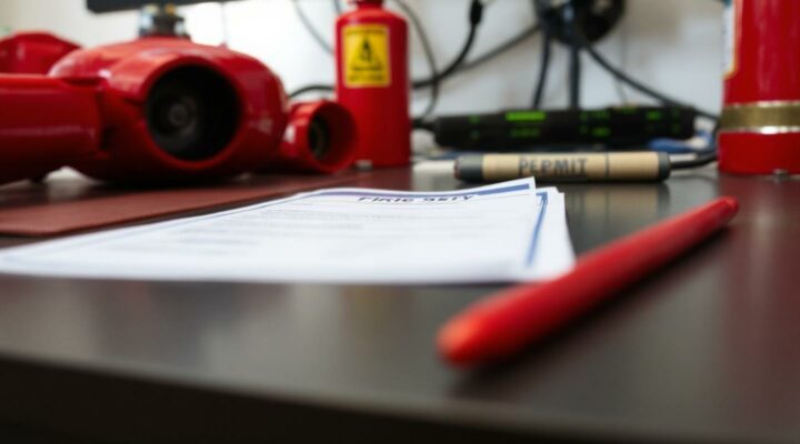 Permis de feu : obligations, réglementation et responsabilités