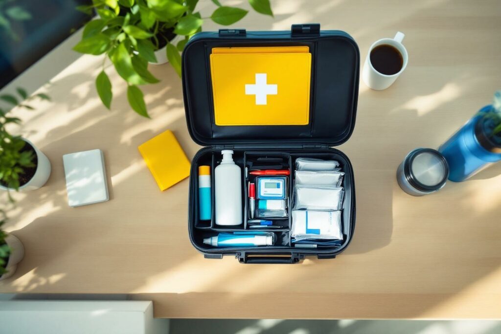 Trousse de secours en entreprise : obligations légales et composition