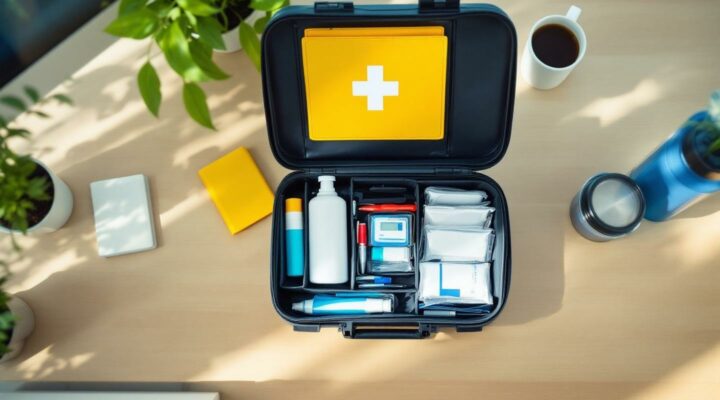 Trousse de secours en entreprise : obligations légales et composition
