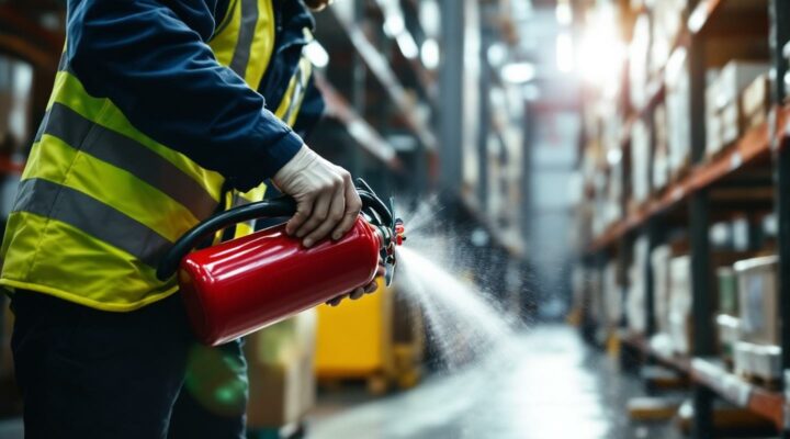 Recharge d'extincteur : prix, types et service professionnel