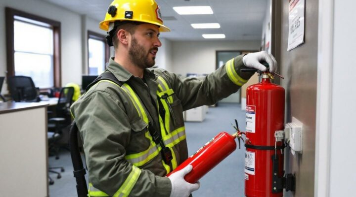 Formation incendie entreprise : comment utiliser un extincteur efficacement