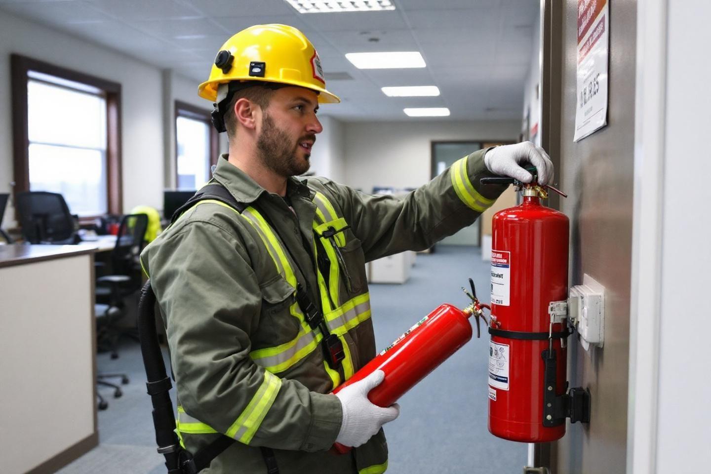 Formation incendie entreprise : comment utiliser un extincteur efficacement